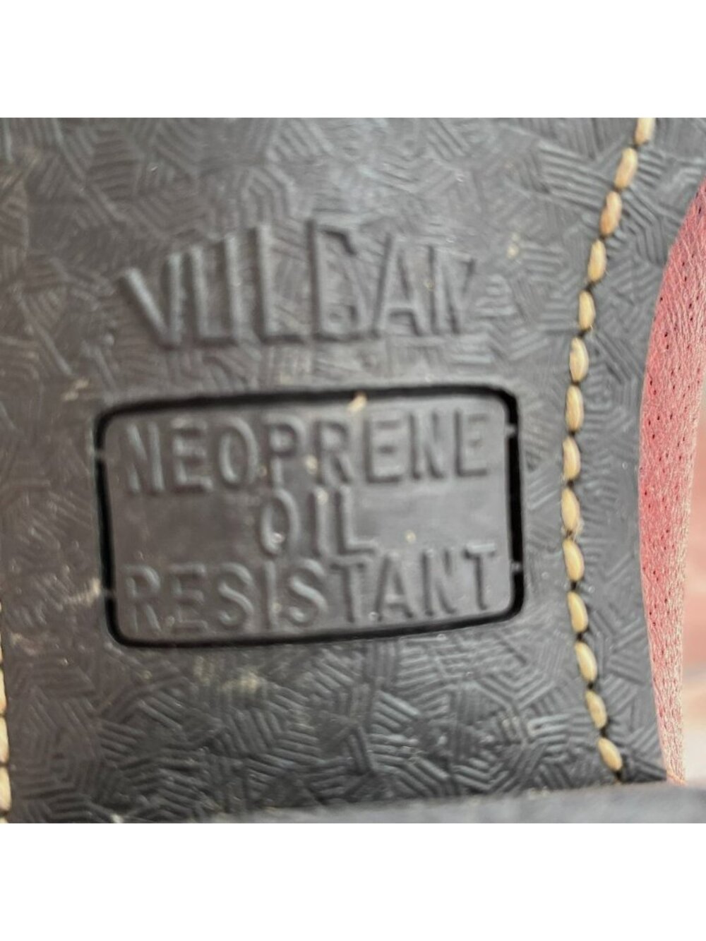 Vtg Acme Vulcan 9024 Cowgirl Western Boots 11D Pull On Oil Resistant made in USA - Picture 7 of 11